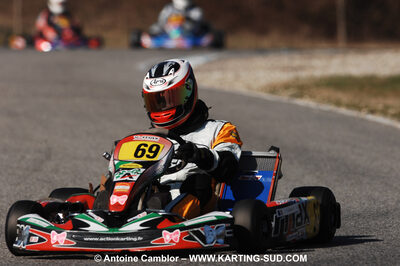 07/03/2010 : 1ère manche du Championnat du Sud 2010 à Lavelanet (photos Antoine Camblor) 2010 — karting