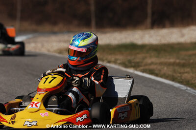 07/03/2010 : 1ère manche du Championnat du Sud 2010 à Lavelanet (photos Antoine Camblor) 2010 — karting