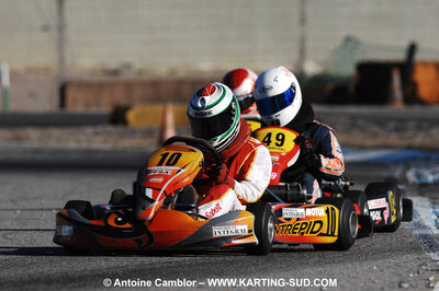 07/03/2010 : 1ère manche du Championnat du Sud 2010 à Lavelanet (photos Antoine Camblor) 2010 — karting