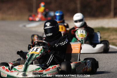 07/03/2010 : 1ère manche du Championnat du Sud 2010 à Lavelanet (photos Antoine Camblor) 2010 — karting