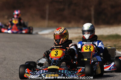 07/03/2010 : 1ère manche du Championnat du Sud 2010 à Lavelanet (photos Antoine Camblor) 2010 — karting