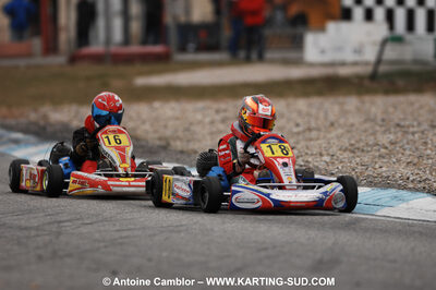 07/03/2010 : 1ère manche du Championnat du Sud 2010 à Lavelanet (photos Antoine Camblor) 2010 — karting