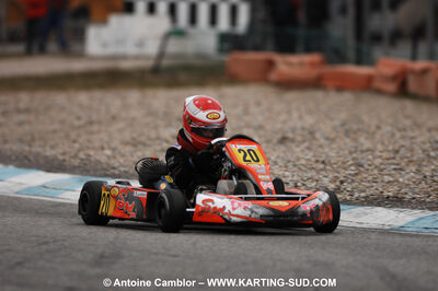 07/03/2010 : 1ère manche du Championnat du Sud 2010 à Lavelanet (photos Antoine Camblor) 2010 — karting