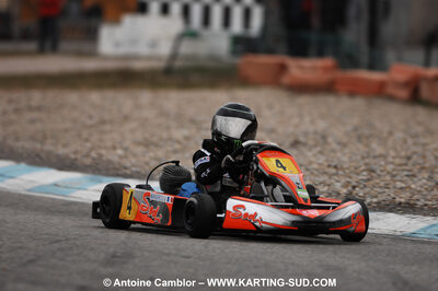 07/03/2010 : 1ère manche du Championnat du Sud 2010 à Lavelanet (photos Antoine Camblor) 2010 — karting