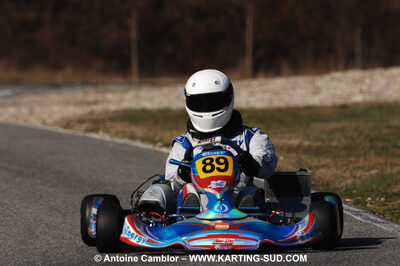 07/03/2010 : 1ère manche du Championnat du Sud 2010 à Lavelanet (photos Antoine Camblor) 2010 — karting