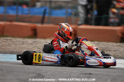 07/03/2010 : 1ère manche du Championnat du Sud 2010 à Lavelanet (photos Antoine Camblor) 2010 — karting