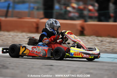 07/03/2010 : 1ère manche du Championnat du Sud 2010 à Lavelanet (photos Antoine Camblor) 2010 — karting
