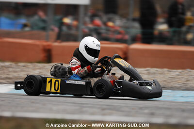 07/03/2010 : 1ère manche du Championnat du Sud 2010 à Lavelanet (photos Antoine Camblor) 2010 — karting