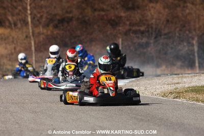 07/03/2010 : 1ère manche du Championnat du Sud 2010 à Lavelanet (photos Antoine Camblor) 2010 — karting