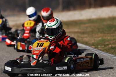 07/03/2010 : 1ère manche du Championnat du Sud 2010 à Lavelanet (photos Antoine Camblor) 2010 — karting