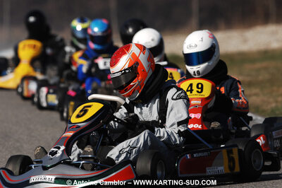 07/03/2010 : 1ère manche du Championnat du Sud 2010 à Lavelanet (photos Antoine Camblor) 2010 — karting