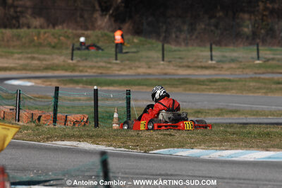 07/03/2010 : 1ère manche du Championnat du Sud 2010 à Lavelanet (photos Antoine Camblor) 2010 — karting