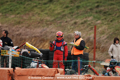 07/03/2010 : 1ère manche du Championnat du Sud 2010 à Lavelanet (photos Antoine Camblor) 2010 — karting