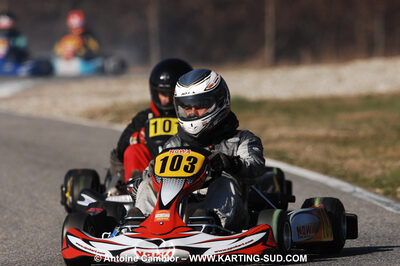 07/03/2010 : 1ère manche du Championnat du Sud 2010 à Lavelanet (photos Antoine Camblor) 2010 — karting