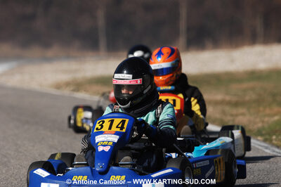 07/03/2010 : 1ère manche du Championnat du Sud 2010 à Lavelanet (photos Antoine Camblor) 2010 — karting