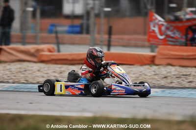 07/03/2010 : 1ère manche du Championnat du Sud 2010 à Lavelanet (photos Antoine Camblor) 2010 — karting
