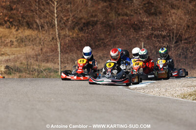 07/03/2010 : 1ère manche du Championnat du Sud 2010 à Lavelanet (photos Antoine Camblor) 2010 — karting