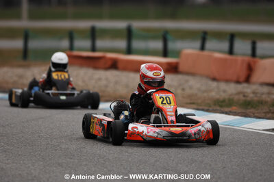 07/03/2010 : 1ère manche du Championnat du Sud 2010 à Lavelanet (photos Antoine Camblor) 2010 — karting