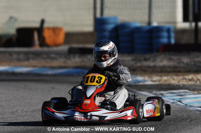 07/03/2010 : 1ère manche du Championnat du Sud 2010 à Lavelanet (photos Antoine Camblor) 2010 — karting