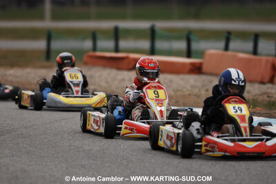 07/03/2010 : 1ère manche du Championnat du Sud 2010 à Lavelanet (photos Antoine Camblor) 2010 — karting