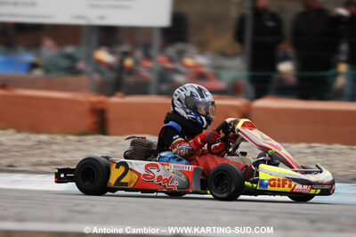 07/03/2010 : 1ère manche du Championnat du Sud 2010 à Lavelanet (photos Antoine Camblor) 2010 — karting