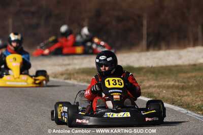 07/03/2010 : 1ère manche du Championnat du Sud 2010 à Lavelanet (photos Antoine Camblor) 2010 — karting