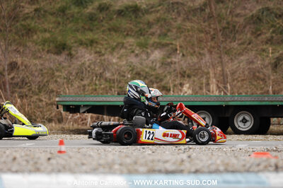 07/03/2010 : 1ère manche du Championnat du Sud 2010 à Lavelanet (photos Antoine Camblor) 2010 — karting