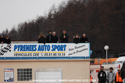 07/03/2010 : 1ère manche du Championnat du Sud 2010 à Lavelanet (photos Antoine Camblor) 2010 — karting