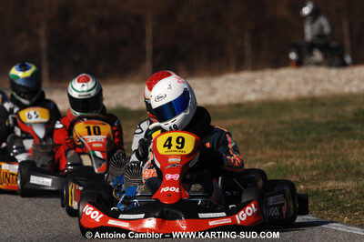 07/03/2010 : 1ère manche du Championnat du Sud 2010 à Lavelanet (photos Antoine Camblor) 2010 — karting