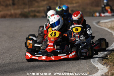 07/03/2010 : 1ère manche du Championnat du Sud 2010 à Lavelanet (photos Antoine Camblor) 2010 — karting