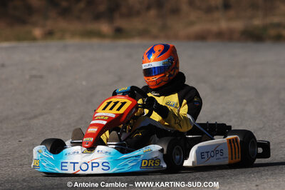 07/03/2010 : 1ère manche du Championnat du Sud 2010 à Lavelanet (photos Antoine Camblor) 2010 — karting
