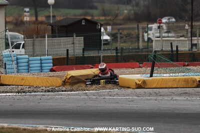 07/03/2010 : 1ère manche du Championnat du Sud 2010 à Lavelanet (photos Antoine Camblor) 2010 — karting