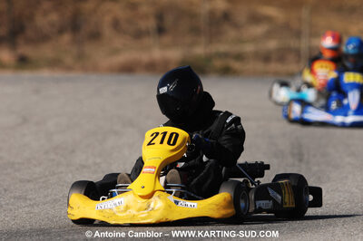 07/03/2010 : 1ère manche du Championnat du Sud 2010 à Lavelanet (photos Antoine Camblor) 2010 — karting