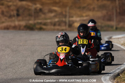 07/03/2010 : 1ère manche du Championnat du Sud 2010 à Lavelanet (photos Antoine Camblor) 2010 — karting