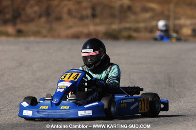07/03/2010 : 1ère manche du Championnat du Sud 2010 à Lavelanet (photos Antoine Camblor) 2010 — karting