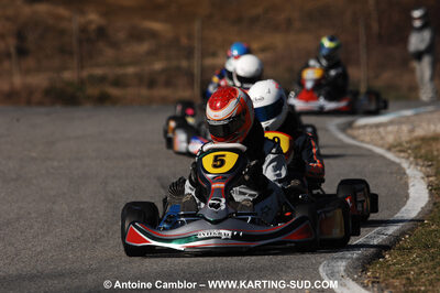 07/03/2010 : 1ère manche du Championnat du Sud 2010 à Lavelanet (photos Antoine Camblor) 2010 — karting