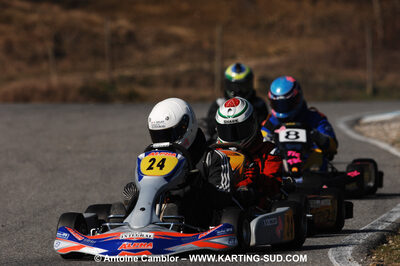 07/03/2010 : 1ère manche du Championnat du Sud 2010 à Lavelanet (photos Antoine Camblor) 2010 — karting