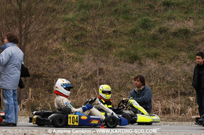 07/03/2010 : 1ère manche du Championnat du Sud 2010 à Lavelanet (photos Antoine Camblor) 2010 — karting