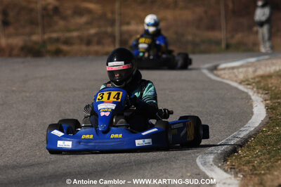 07/03/2010 : 1ère manche du Championnat du Sud 2010 à Lavelanet (photos Antoine Camblor) 2010 — karting
