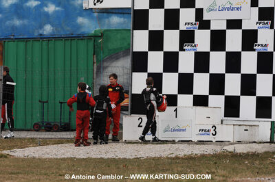 07/03/2010 : 1ère manche du Championnat du Sud 2010 à Lavelanet (photos Antoine Camblor) 2010 — karting