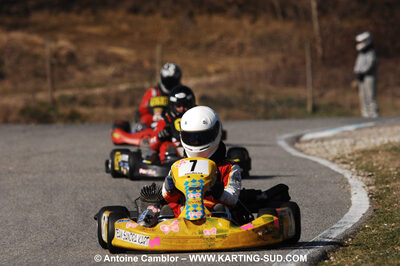 07/03/2010 : 1ère manche du Championnat du Sud 2010 à Lavelanet (photos Antoine Camblor) 2010 — karting