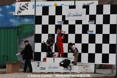 07/03/2010 : 1ère manche du Championnat du Sud 2010 à Lavelanet (photos Antoine Camblor) 2010 — karting