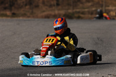 07/03/2010 : 1ère manche du Championnat du Sud 2010 à Lavelanet (photos Antoine Camblor) 2010 — karting