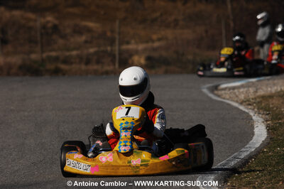 07/03/2010 : 1ère manche du Championnat du Sud 2010 à Lavelanet (photos Antoine Camblor) 2010 — karting