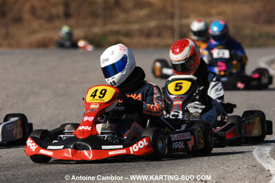 07/03/2010 : 1ère manche du Championnat du Sud 2010 à Lavelanet (photos Antoine Camblor) 2010 — karting