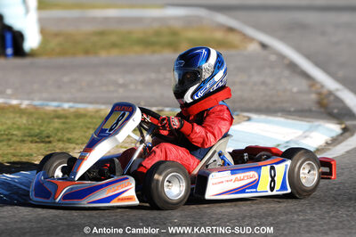 07/03/2010 : 1ère manche du Championnat du Sud 2010 à Lavelanet (photos Antoine Camblor) 2010 — karting