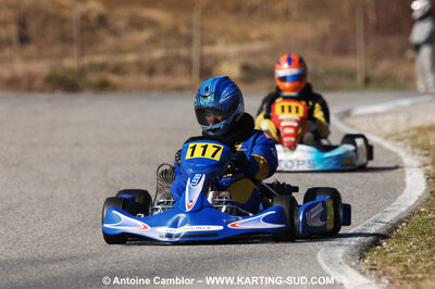 07/03/2010 : 1ère manche du Championnat du Sud 2010 à Lavelanet (photos Antoine Camblor) 2010 — karting