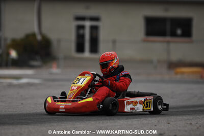 07/03/2010 : 1ère manche du Championnat du Sud 2010 à Lavelanet (photos Antoine Camblor) 2010 — karting