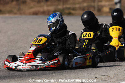 07/03/2010 : 1ère manche du Championnat du Sud 2010 à Lavelanet (photos Antoine Camblor) 2010 — karting