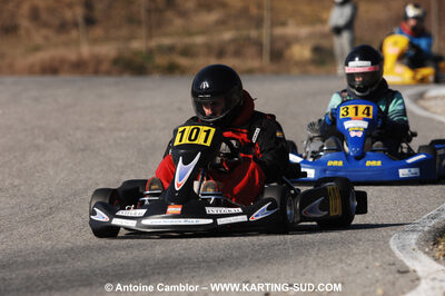 07/03/2010 : 1ère manche du Championnat du Sud 2010 à Lavelanet (photos Antoine Camblor) 2010 — karting